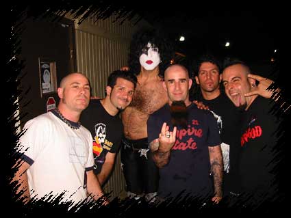 Anthrax 2003 w/ Paul Stanley