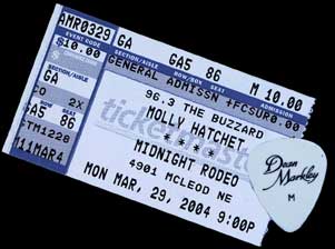 Hatchet Ticket / Pick