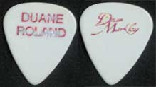 Duane Roland guitar pick