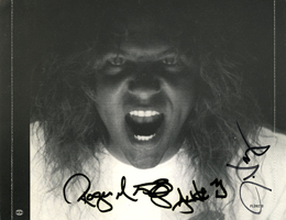 Inside photo autograph