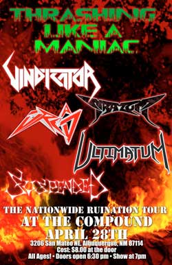 Vindicator flyer